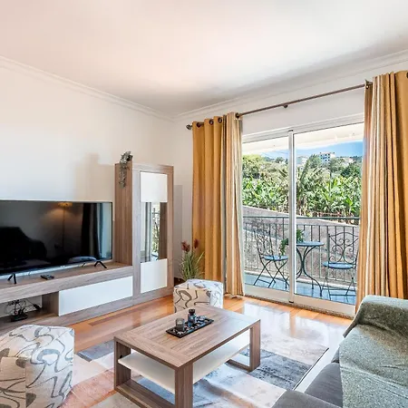 公寓 Garajau Escape Modern T2 With Balcony And Parking 卡尼索